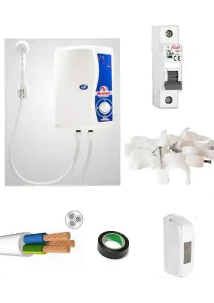 Artemis Elektro Elektrikli Şohben ve Kablolu Tam Takım Seti Güvenilir Performans