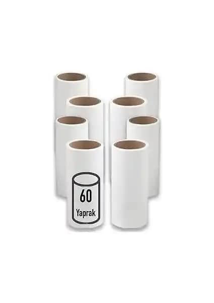 Bastis İplik Tüy Toplayıcı 8'li Yedek Paket ile Pratik ve Ekonomik Temizlik Çözümü