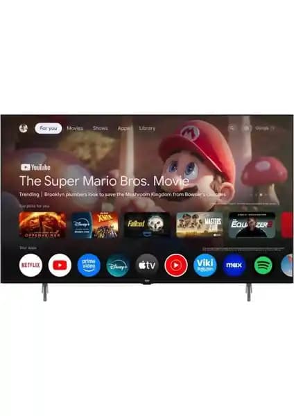 Beko Crystal 7 50'' 4K UHD Google TV: Yüksek Çözünürlük ve Akıllı Özellikler