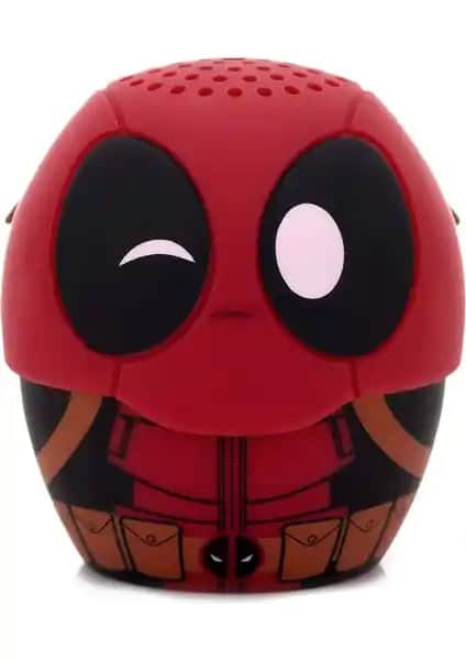Bitty Boomers Deadpool Figürlü Lisanslı Mini Bluetooth Hoparlör: Taşınabilir ve Şık Tasarım
