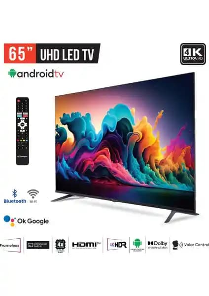 Conti CT65AN200U 65 İnç 4K UHD Frameless Android Televizyonu Detaylı İnceleme
