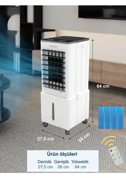 GBlok Dl2 12Lt Uzaktan Kumandalı Hava Soğutucu Özellikleri ve Kullanım Avantajları