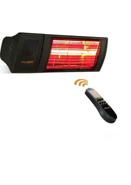 Goldsun Supra Plus 2000W Dış Mekan Elektrikli Isıtıcı IP55 Suya Dayanıklı