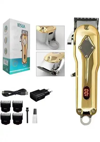 Insua HK-770 Profesyonel ve Ev Kullanımı İçin Çok Fonksiyonlu Tıraş Makinesi