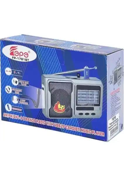 L'edoren Bluetooth ve Şarjlı Cep Radyosu ile Çok Yönlü Eğlence ve Haber Alma Çözümü