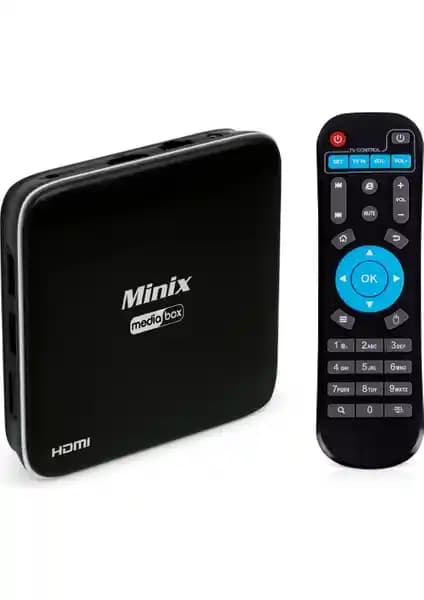 Minix Mediabox 4K Android TV Kutusu: Yüksek Performans ve Kullanıcı Dostu Tasarım Özellikleri