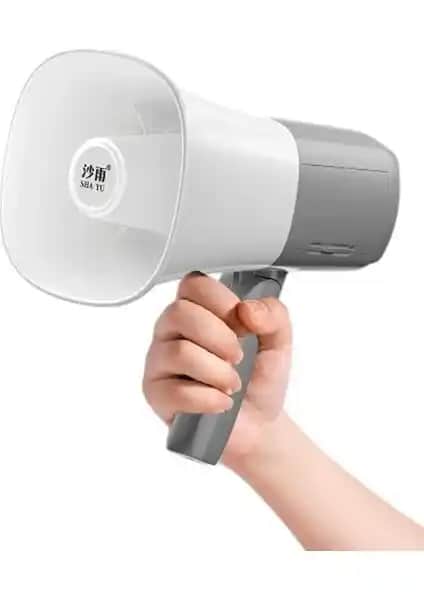 No-Tel 918L Mini El Tipi Megafon 25 Watt Bluetooth ve Ses Kayıt Özelliği ile Güçlü İletişim Araçları