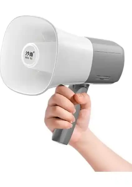 No-Tel 918L Mini El Tipi Megafon 25 Watt Bluetooth ve Ses Kayıt Özelliği ile Güçlü İletişim Araçları