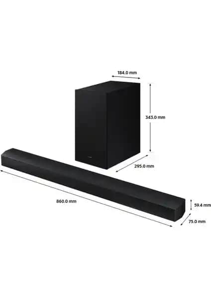 Samsung HW-B650D Soundbar ile Yüksek Kaliteli Ev Sinema Deneyimi Sağlayın