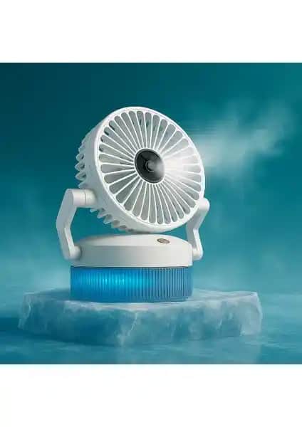 Tarçın Taşınabilir Şarjlı Misting Fan: Hafif ve Çok Yönlü Yaz Serinliği Çözümü