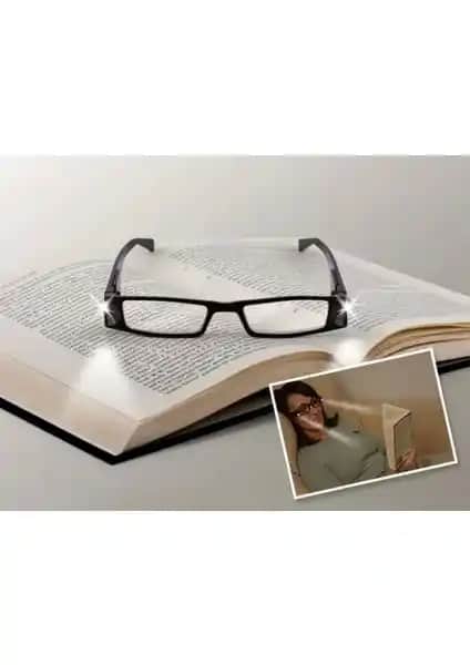 Venüs Shopping Camsız Okuuma Gözlüğü: Hafif ve Pratik LED'li Okuma Çözümü