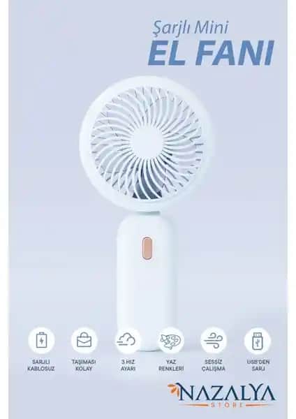 Nazalya Taşınabilir Fanlar Karşılaştırması: El ve Masa Fanı Modelleri