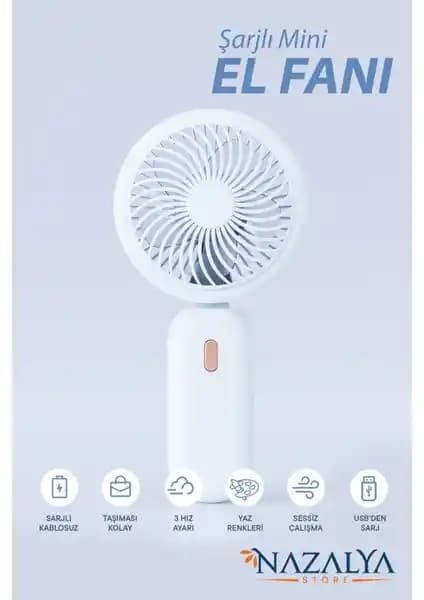 Nazalya Taşınabilir Fanlar Karşılaştırması: El ve Masa Fanı Modelleri