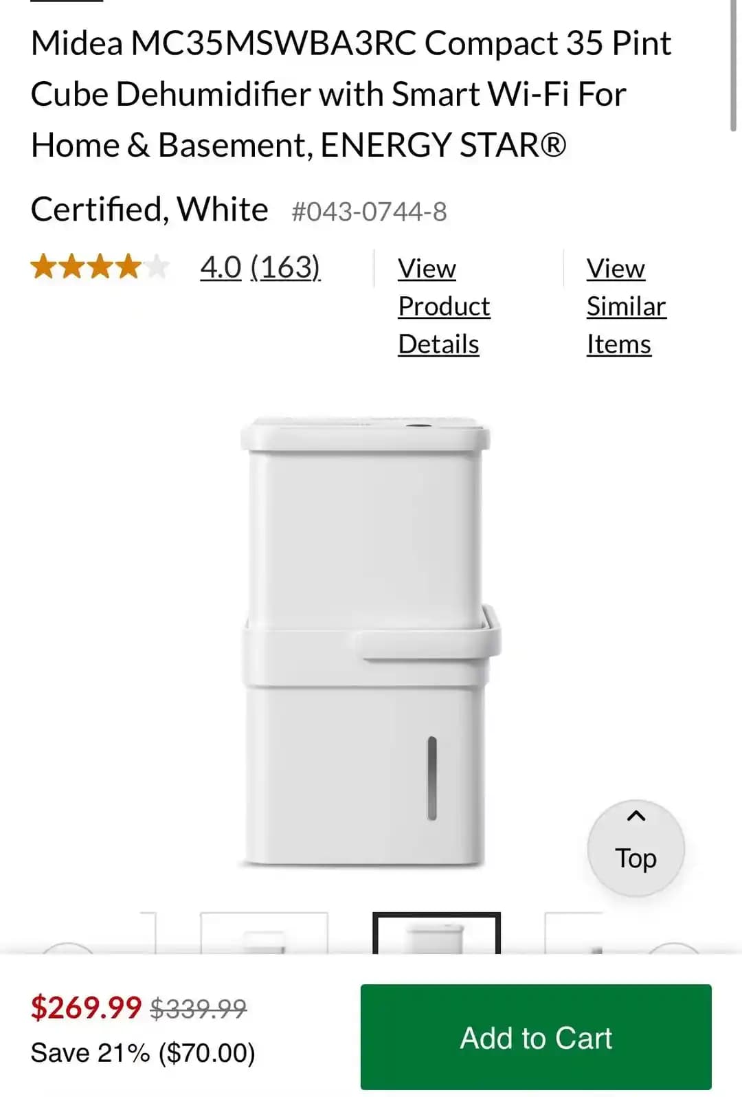 600 Sqft Bodrum Dairesi İçin Midea 35 Pint ve 50 Pint Nem Alma Cihazı Karşılaştırması