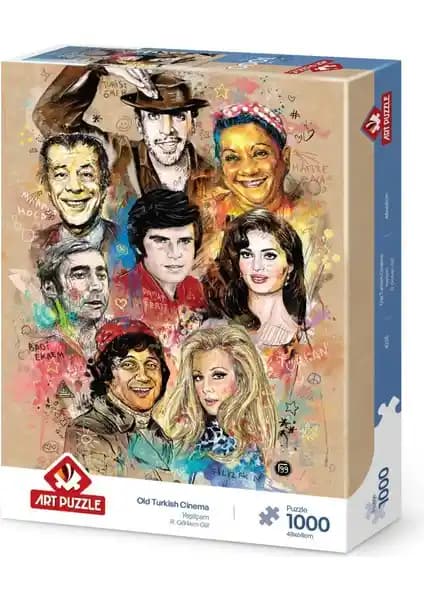 Art Puzzle Yeşilçam 1000 Parça Puzzle: Yüksek Kalite ve Sanatsal Tasarım