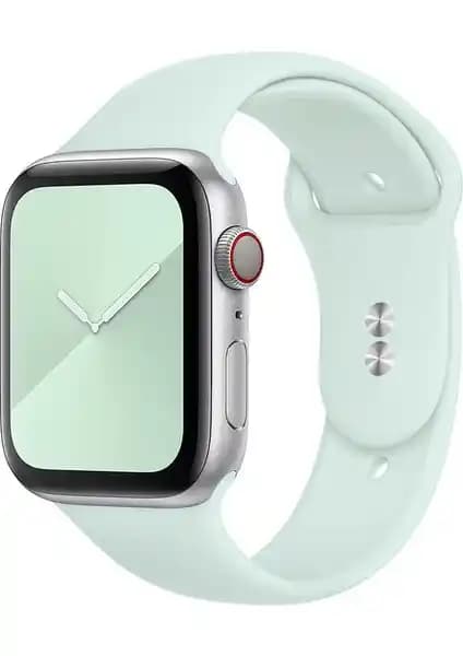 Bilişim Akademi 38-40 mm S/M Silikon Kordon Kayış Apple Watch 3-6-SE Uyumlu