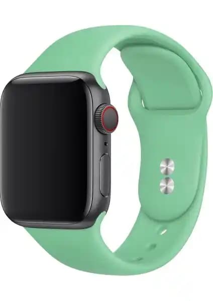 Bilişim Akademi 38-40 mm S/M Silikon Kordon Kayış Apple Watch 3-6 ve SE Uyumlu
