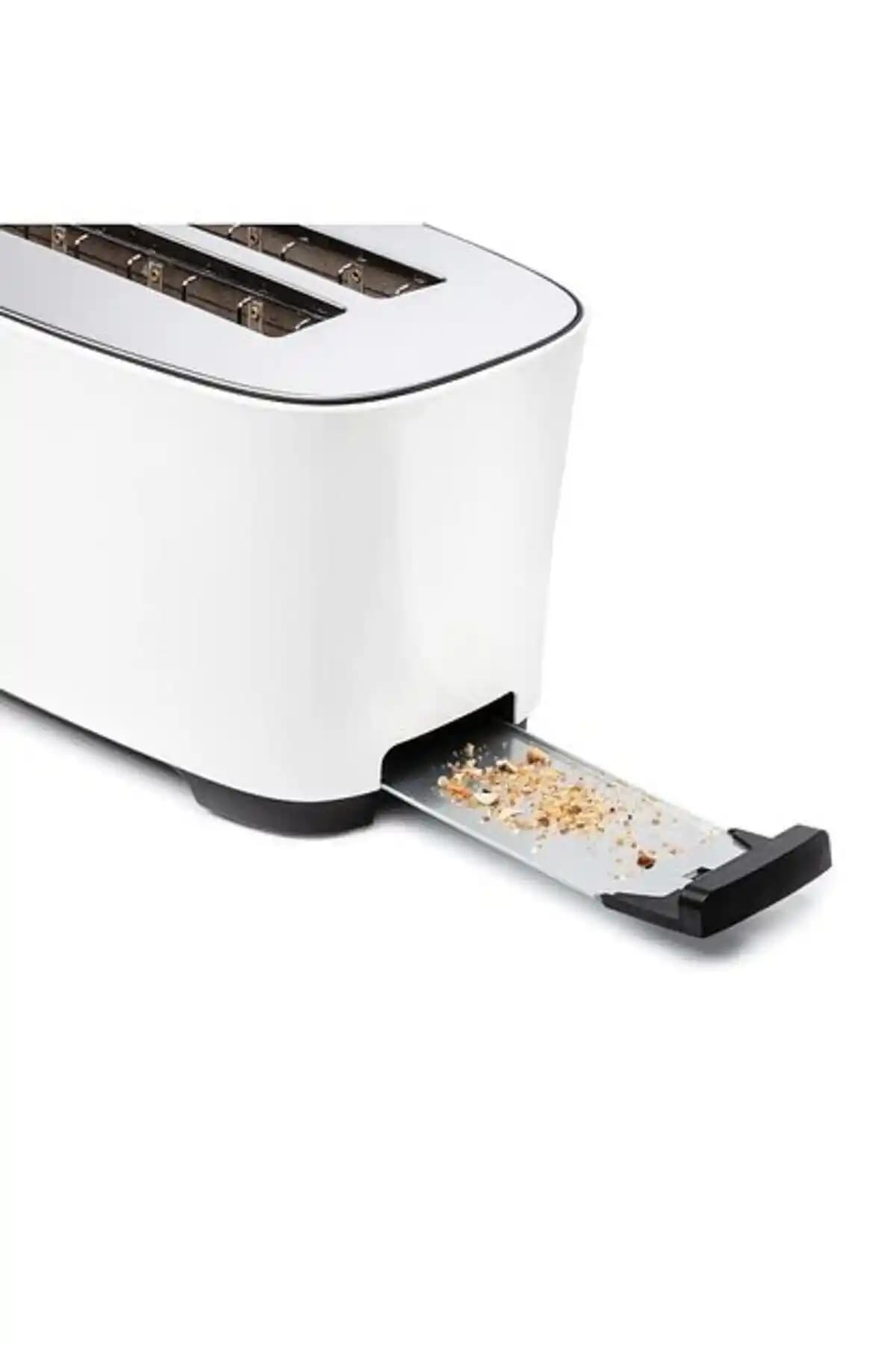 Fakir Ladiva Beyaz Ekmek Kızartma Makinesi 4 Dilim Kapasiteli, Dokunmatik Kontrol