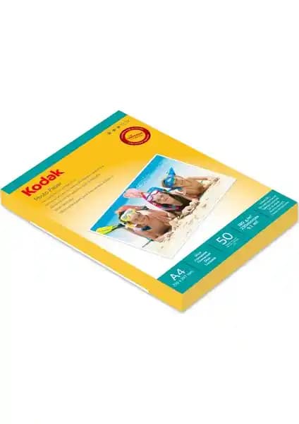 Kodak Parlak Fotoğraf Kağıdı 20x30 A4 180 Gr/m2 50 Adet - Yüksek Kaliteli Baskı Çözümleri