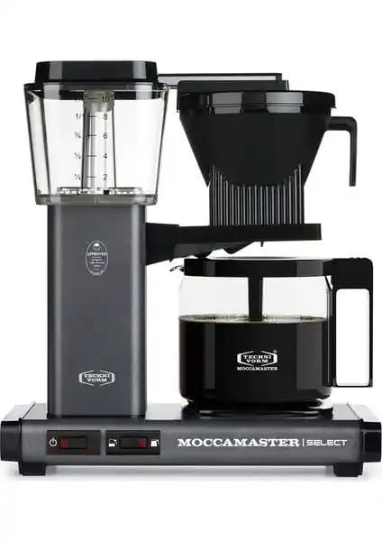 Moccamaster Kbg Select Cam Potlu Filtre Kahve Makinesi ile Aromatik ve Hızlı Demleme