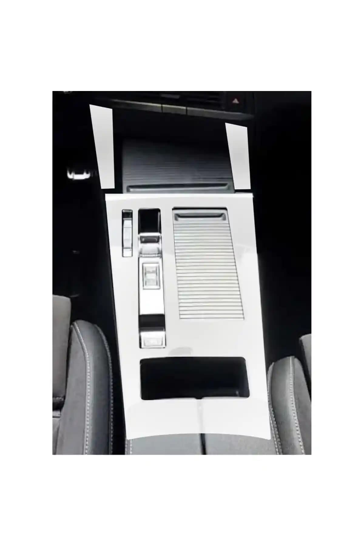 Opel Astra 2022-2025 Uyumlu Vites Etrafı Piano Black Konsol PPF Kaplama Koruma