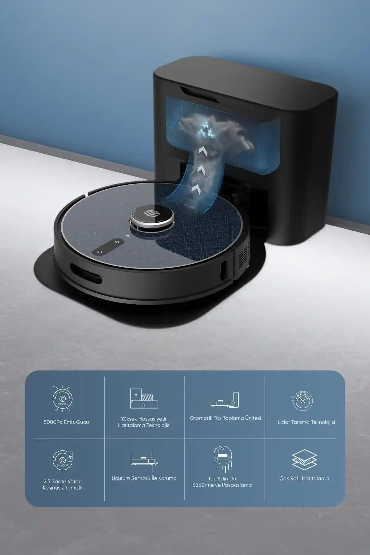 Robot Süpürgelerde Otomatik Mop Temizleme ve Toz Boşaltma Teknolojilerindeki Yenilikler ve Kullanıcı Deneyimleri