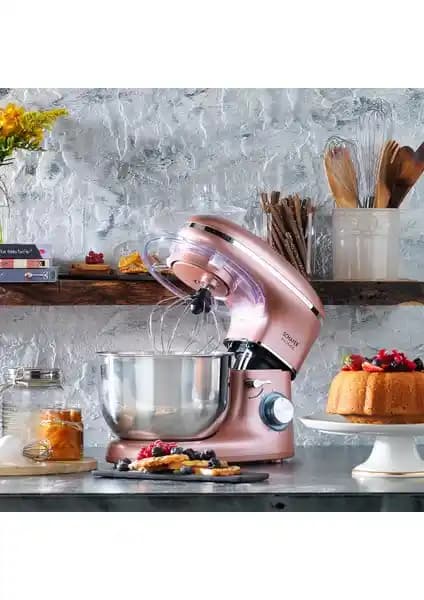 Schafer Prochef XL Stand Şef Mikser Rosegold: Güçlü Performans ve Şık Tasarım