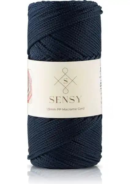 Sensy 1,5 mm 100 gr Polyester Makrome İpi: Teknik Özellikler ve Kullanım Alanları