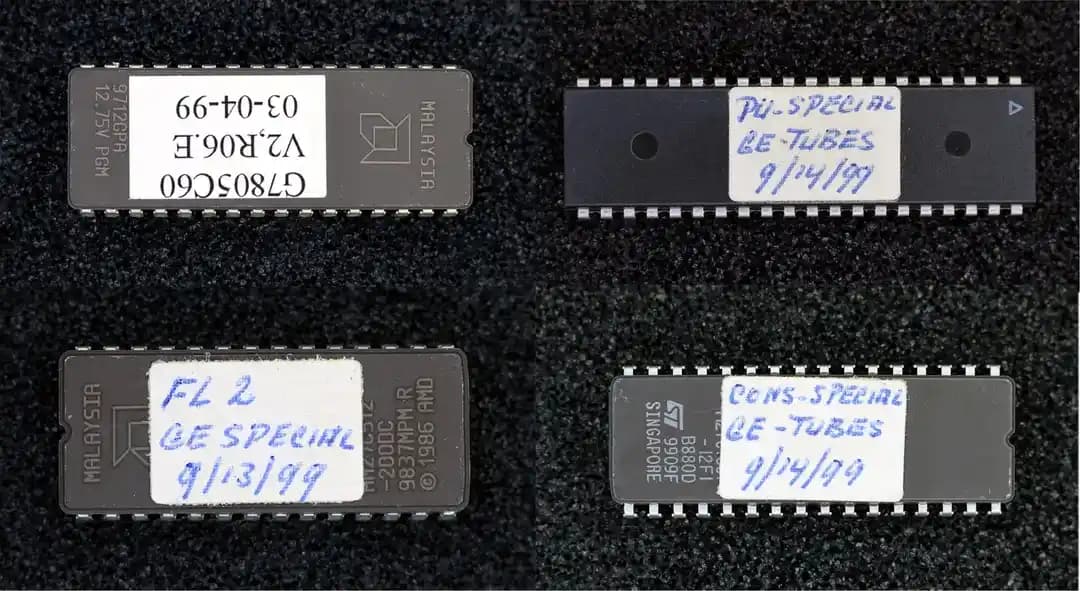 Temizlikte Bulunan Eski EPROM ve EEPROM Çiplerinin Özellikleri ve Kullanımı