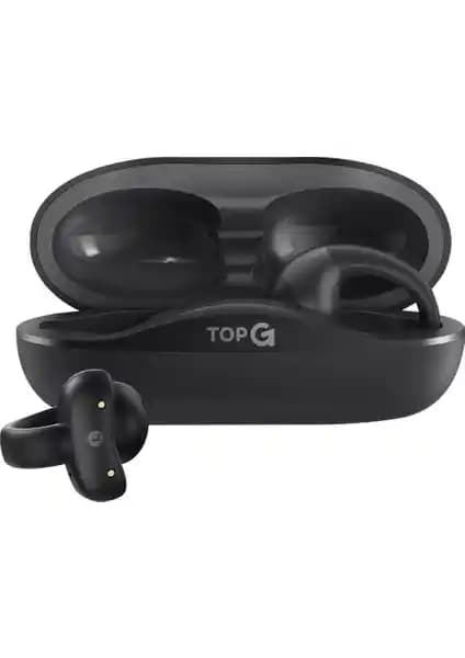 TopG Vox Q4 Ear Clip Siyah Kulak İçi Bluetooth Kulaklık ile Şıklık ve Fonksiyonellik