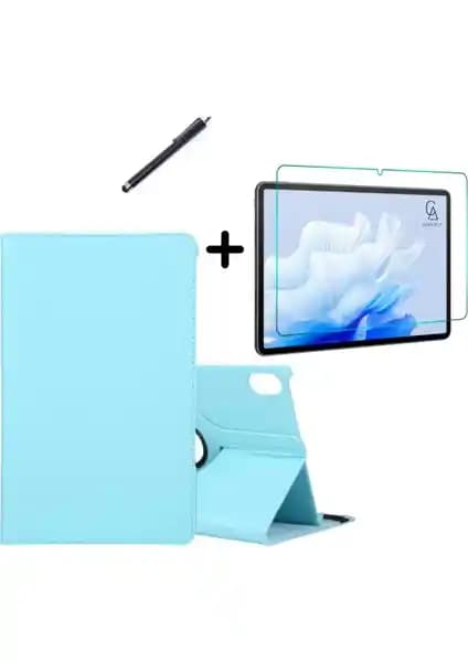 Wowacs Huawei Matepad 11.5" 2023 Uyumlu 360° Döner Standlı Tablet Kılıfı ve Kalem Seti