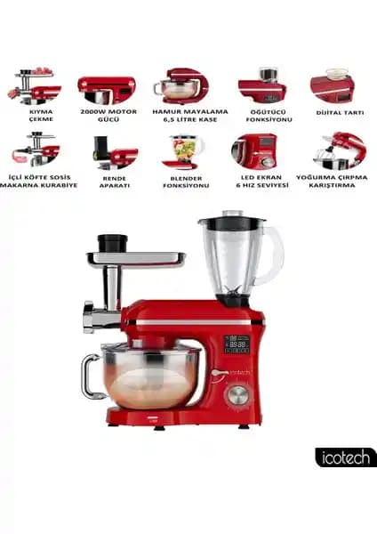 Icotech SM50 ve Yui M123 Easy Chef Mikserleri Karşılaştırması: Performans ve Özellikler Analizi