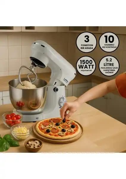 Lydsto PV-4700 ve Yui M108 Easy Chef Hamur Yoğurma Makineleri Karşılaştırması