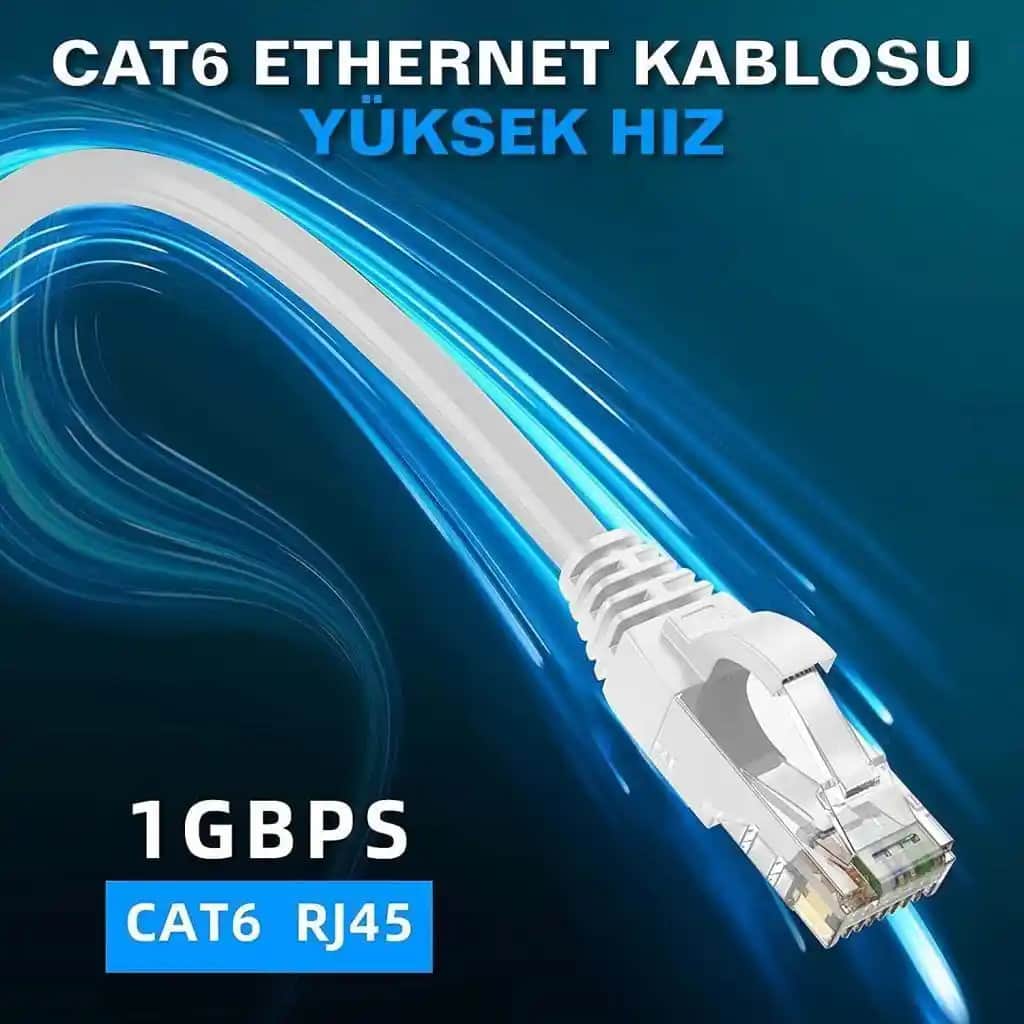 15 Metre Ethernet Kablosu: Güvenilir ve Uzun Mesafe Ağ Bağlantısı Çözümü
