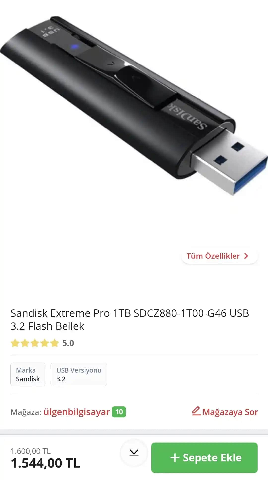 1TB Flash Bellekler: Yüksek Kapasiteli ve Performanslı Depolama Çözümleri