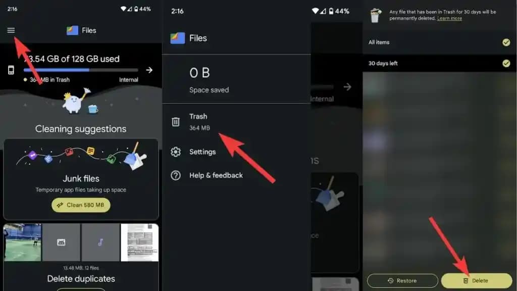 Android’de Silinen Dosyaları Kurtarma ve Çöp Kutusu Kullanımı Rehberi