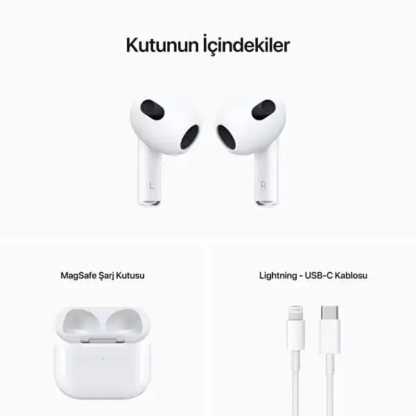 Apple AirPods 3. Nesil: Tasarım, Ses Kalitesi ve Kullanım Kolaylığıyla Yenilikçi Kablosuz Kulaklık