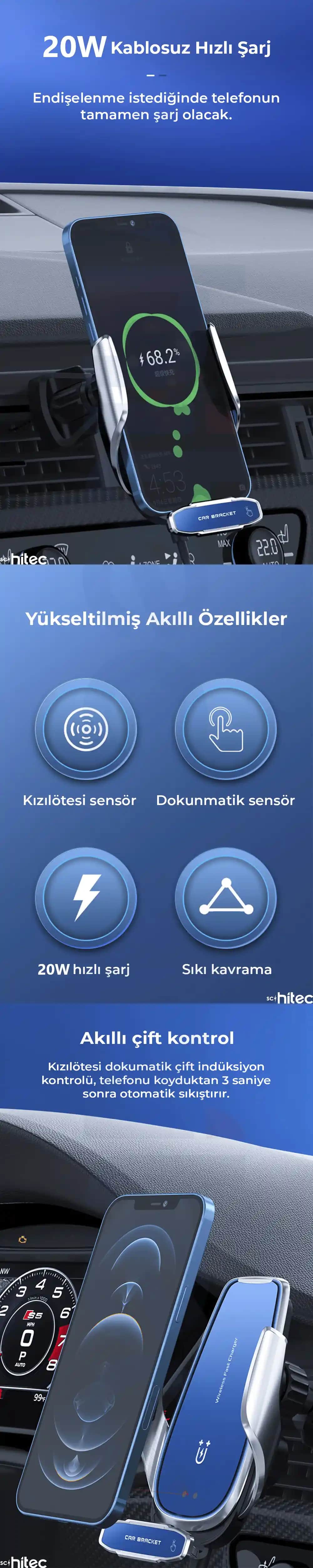 Araç İçi Kablosuz Şarj Teknolojisi: Konfor ve Yenilikte Yeni Bir Dönem
