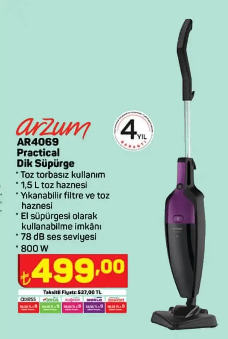 Arzum Dik Süpürge Özellikleri ve Kullanıcı Yorumlarıyla Temizlikte Yeni Çözüm