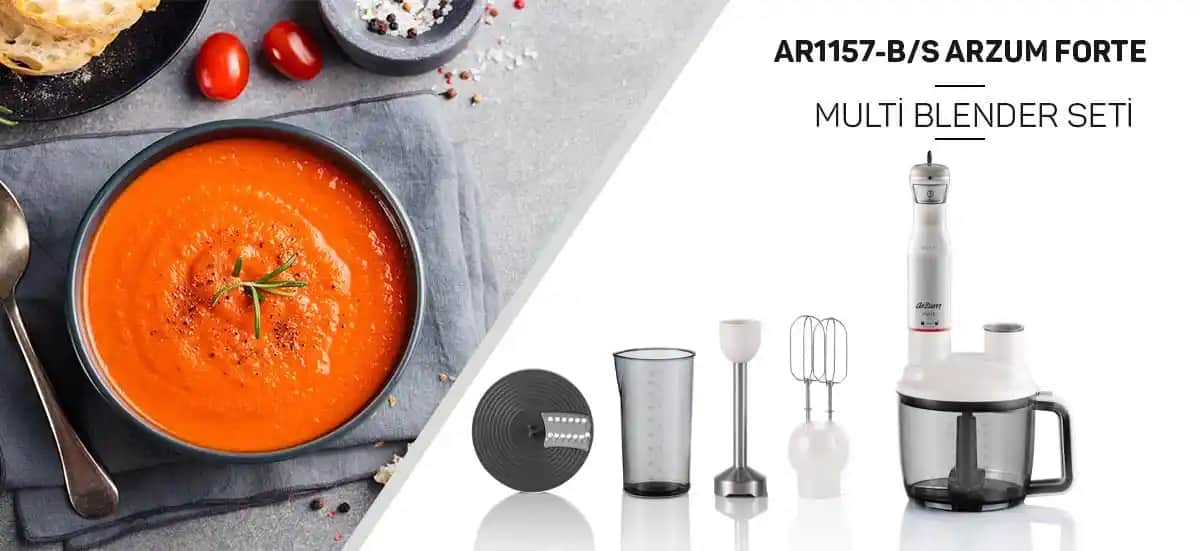 Arzum Forte Blender Seti: Güçlü ve Çok Yönlü Mutfak Aleti Seçenekleri