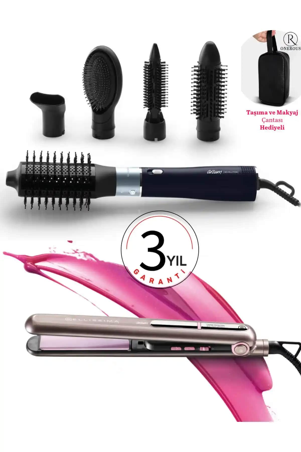 Arzum Saç Şekillendirme Setleri: Çok Fonksiyonlu ve Şık Tasarımlarla Profesyonel Sonuçlar