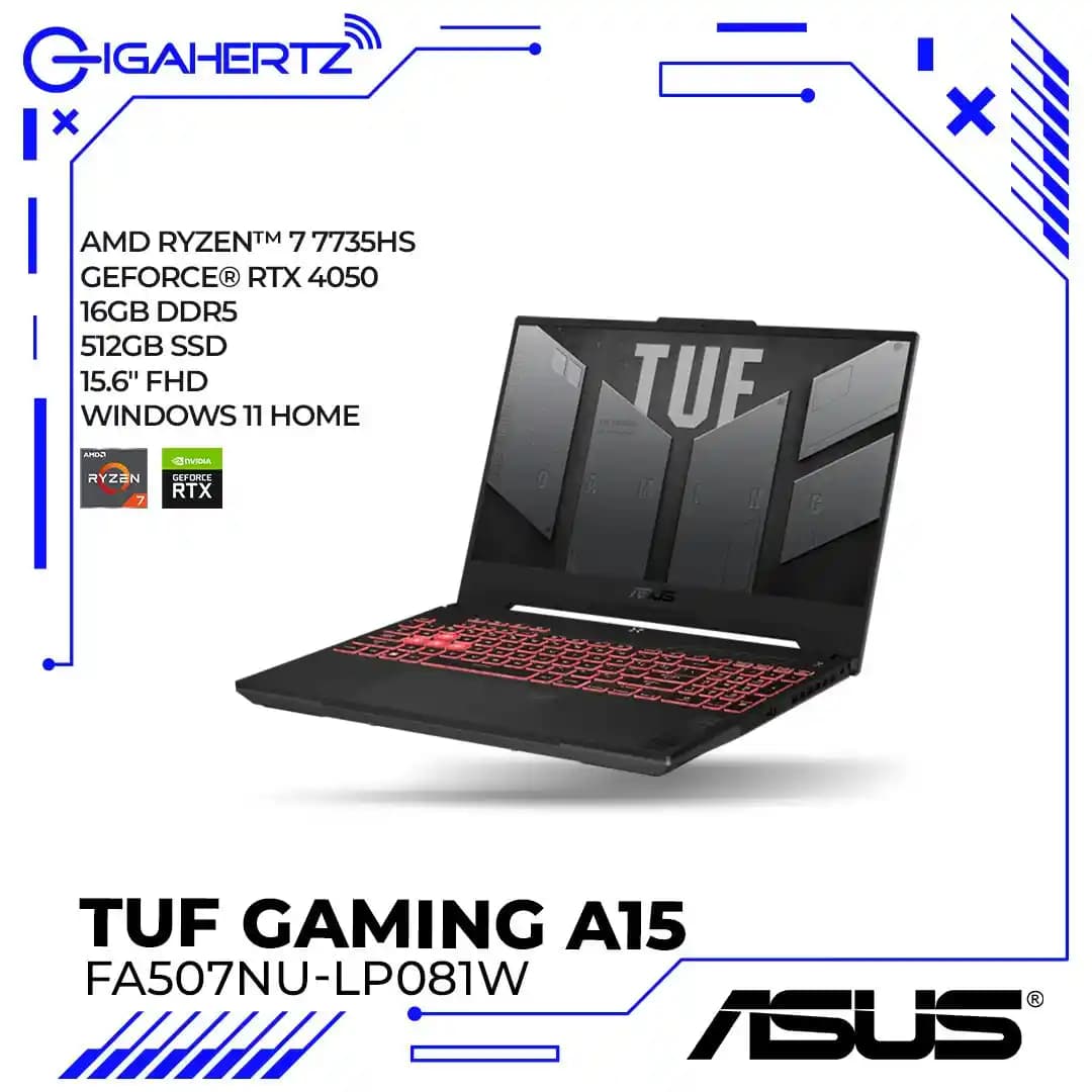 ASUS TUF Gaming A15 FA507NU-LP053: Yüksek Performanslı Çok Yönlü Dizüstü Bilgisayar