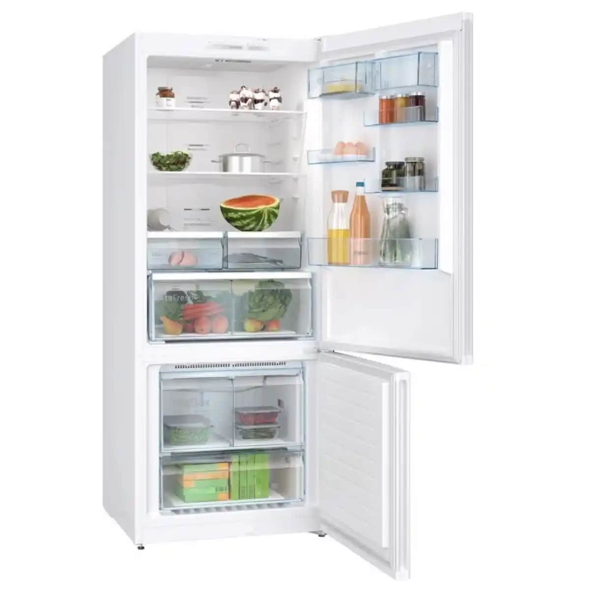 Bosch KGN76VWE0N Buzdolabı: Geniş Kapasite ve NoFrost Teknolojisi ile Modern Tasarım