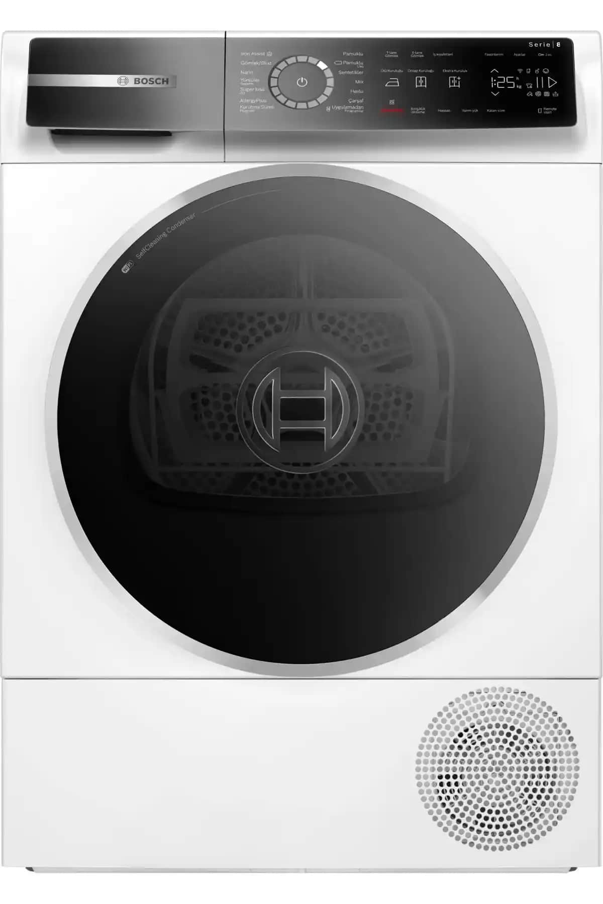 Bosch Serie 8 Kurutma Makinesi: Gelişmiş Özellikler ve Yüksek Performansla Çamaşır Kurutma