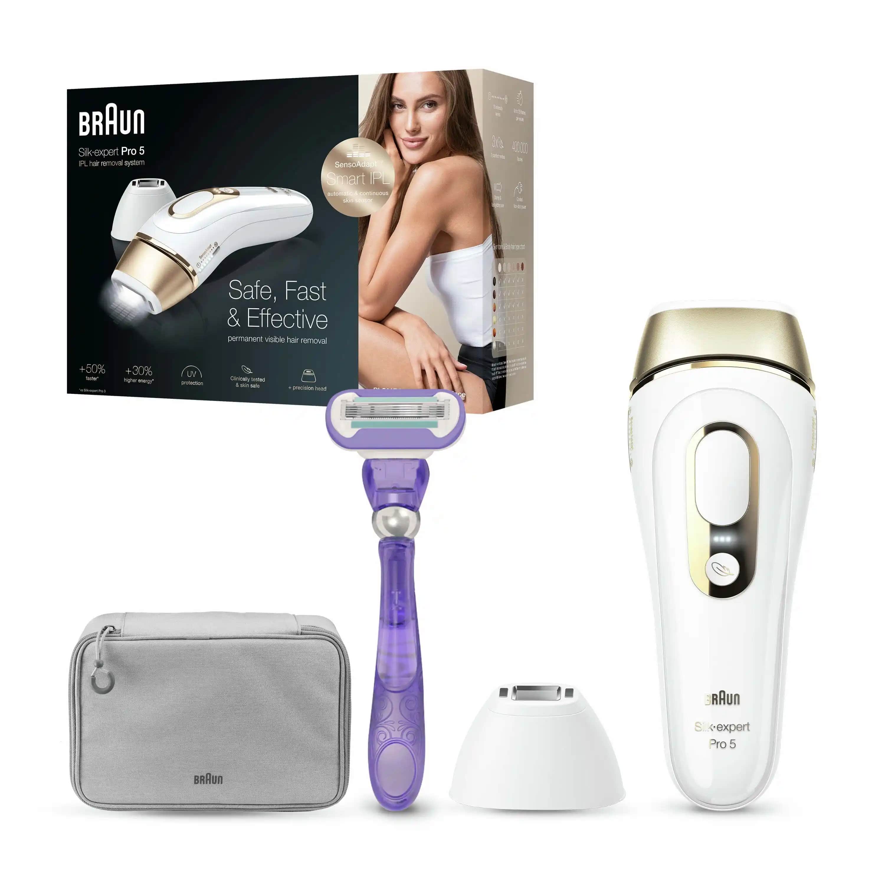 Braun Silk·expert Pro 5 ile Evde Güvenli ve Hızlı Epilasyon Çözümü