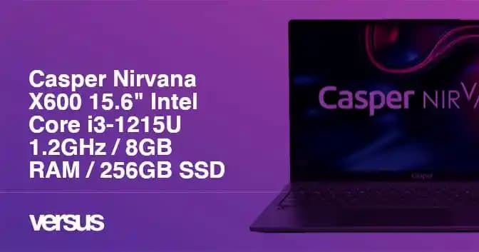 Casper Nirvana X600: Güçlü Performans ve Şık Tasarım ile Güncel Dizüstü Bilgisayar