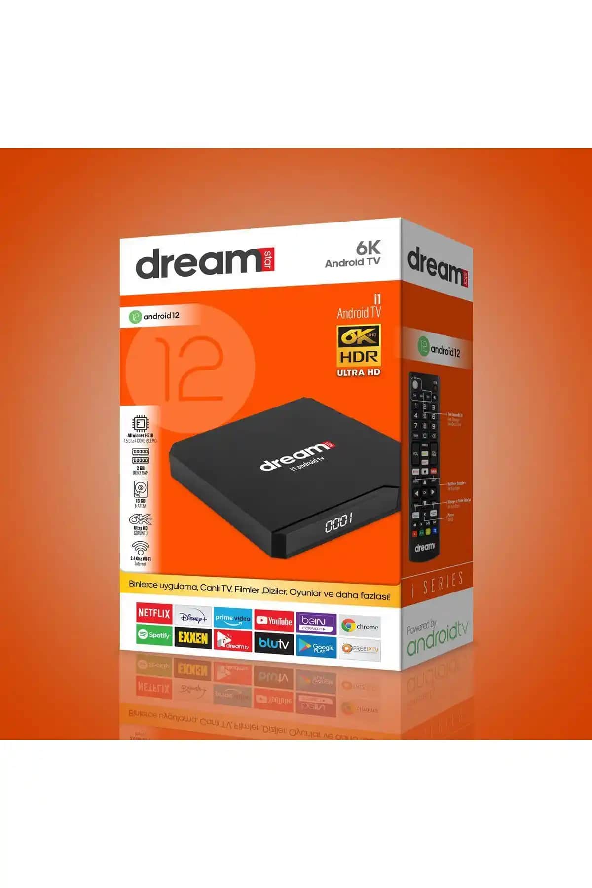Dreamstar TV Box ile Akıllı Eğlence Deneyimini Yüksek Kaliteyle Yaşayın