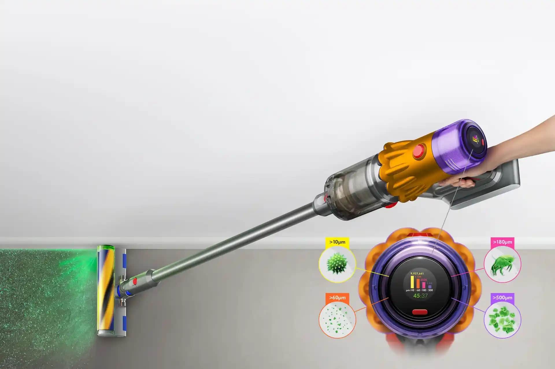 Dyson V12 Detect Slim Absolute Plus: Yüksek Performanslı Kablosuz Süpürge Rehberi