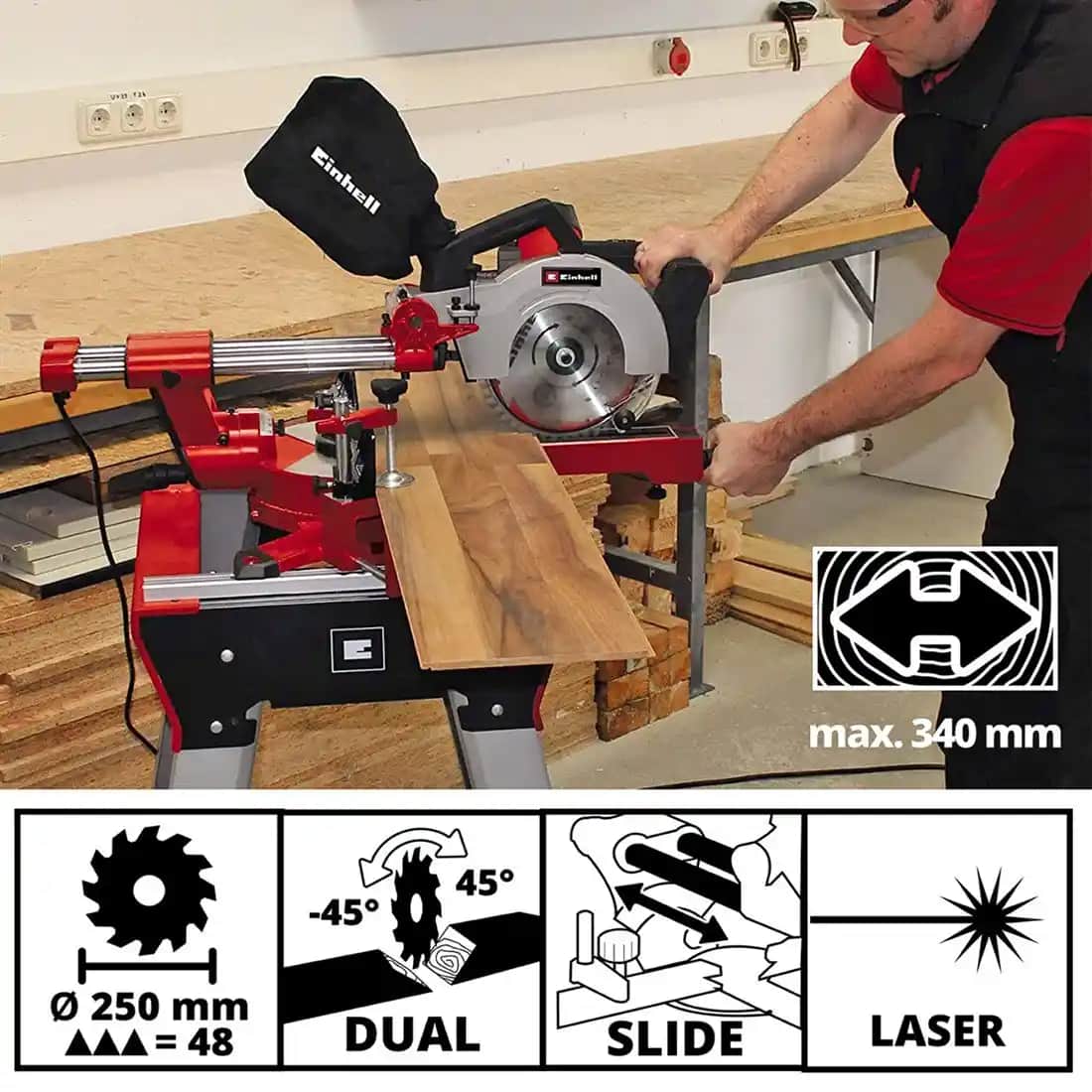 Einhell Gönye Testere: Çok Yönlü ve Güçlü Kesim Çözümü ile Projelerinizi Geliştirin