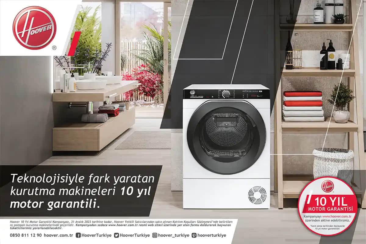 Hoover NDEH 10A2TSBE-17 Elektronik ve Aksesuarlar ile Güçlü Temizlik Çözümü